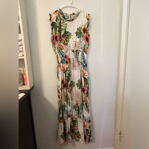 Floral maxi dress